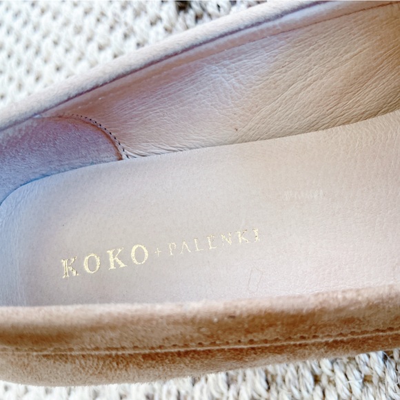 Koko + Palenki Suede Horsebit Loafer Heels – Women’s Size 8 - Picture 7 of 11